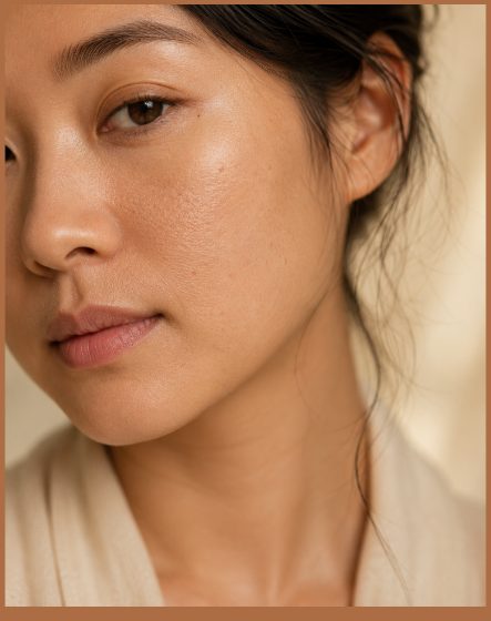 Enlarged pores