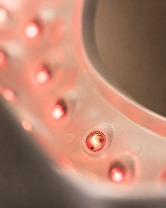 Macro of the LED array